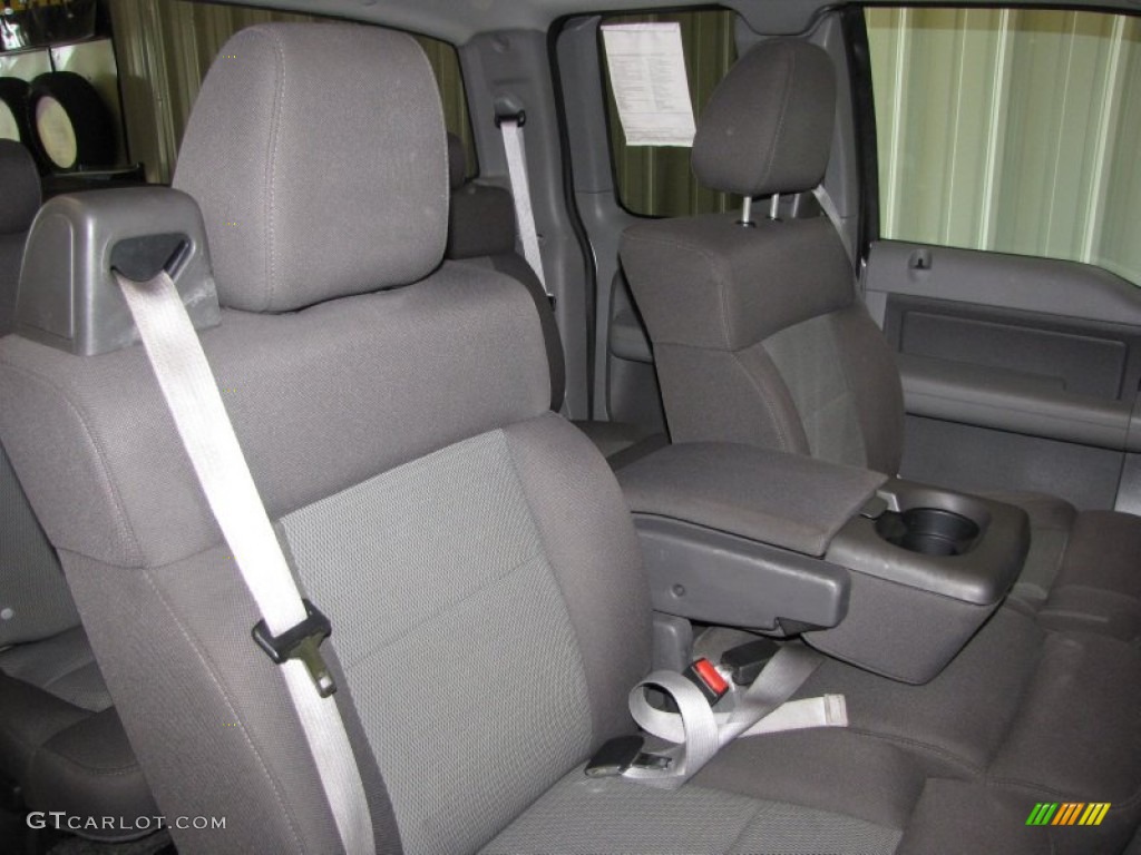 2005 F150 XLT SuperCab 4x4 - Dark Shadow Grey Metallic / Medium Flint Grey photo #12