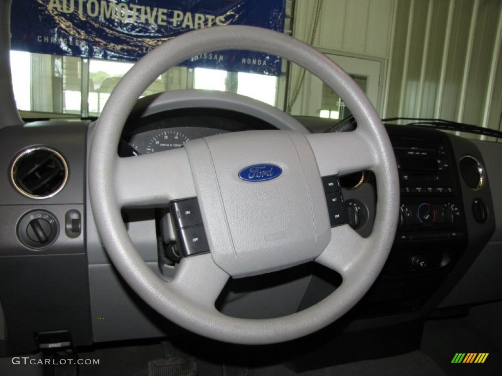 2005 F150 XLT SuperCab 4x4 - Dark Shadow Grey Metallic / Medium Flint Grey photo #16