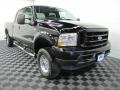 2003 Black Ford F250 Super Duty XLT Crew Cab 4x4  photo #1