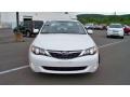 2009 Satin White Pearl Subaru Impreza 2.5i Premium Sedan  photo #2