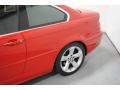 2004 Electric Red BMW 3 Series 325i Coupe  photo #9