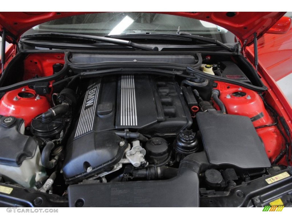 2004 3 Series 325i Coupe - Electric Red / Black photo #26