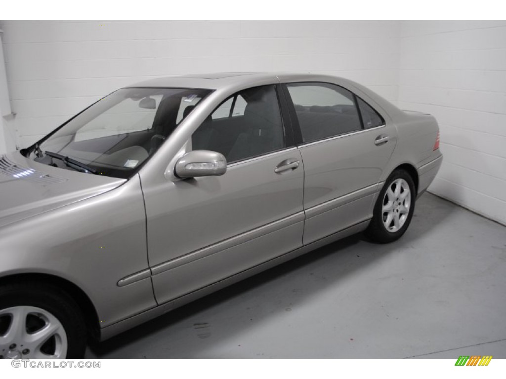 2004 S 430 4Matic Sedan - Pewter Silver Metallic / Charcoal photo #8