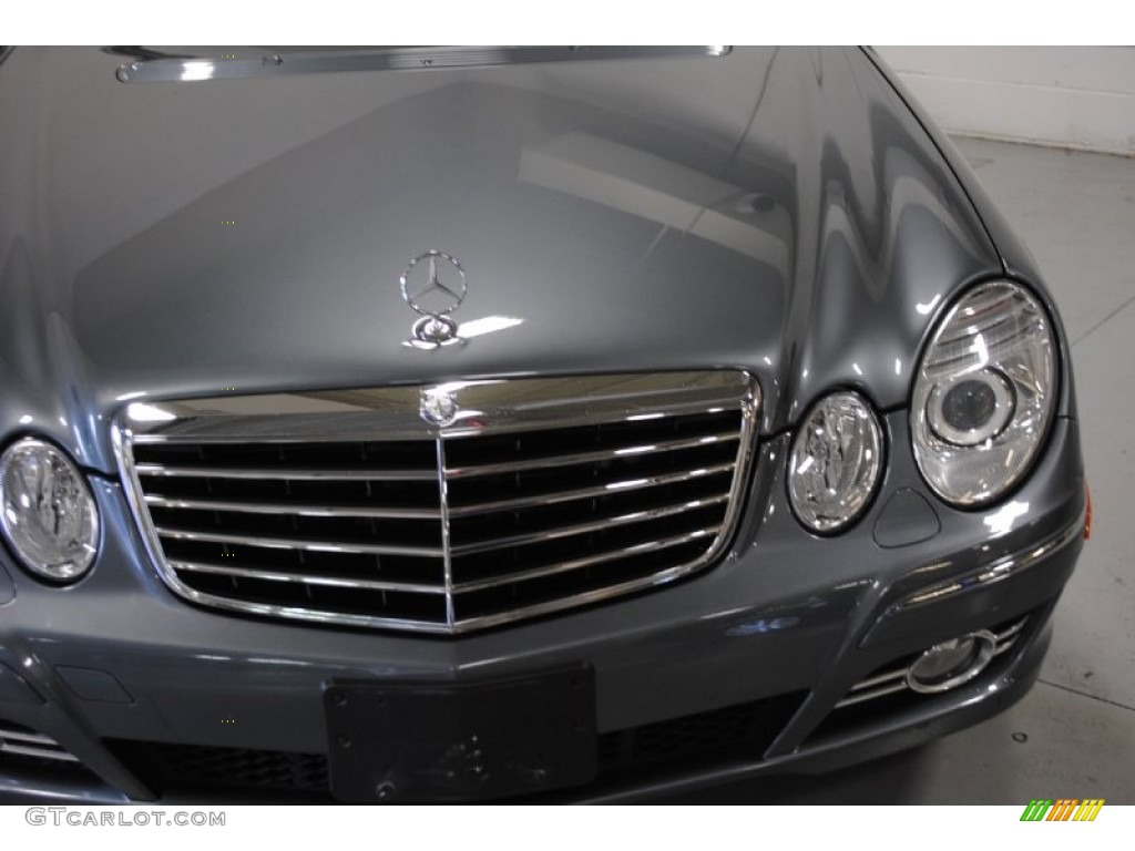 2008 E 550 Sedan - Flint Grey Metallic / Black photo #4