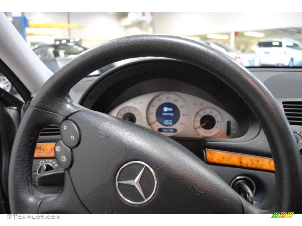 2008 E 550 Sedan - Flint Grey Metallic / Black photo #16