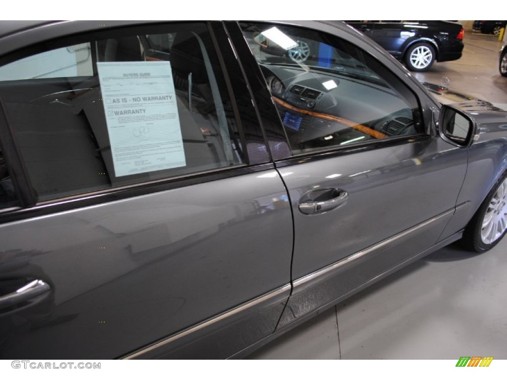 2008 E 550 Sedan - Flint Grey Metallic / Black photo #23