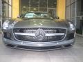 2012 AMG Imola Grey Metallic Mercedes-Benz SLS AMG Roadster  photo #13