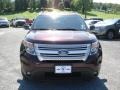 2011 Bordeaux Reserve Red Metallic Ford Explorer XLT 4WD  photo #3