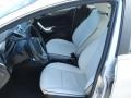 Cashmere/Charcoal Black Leather 2011 Ford Fiesta SEL Sedan Interior Color