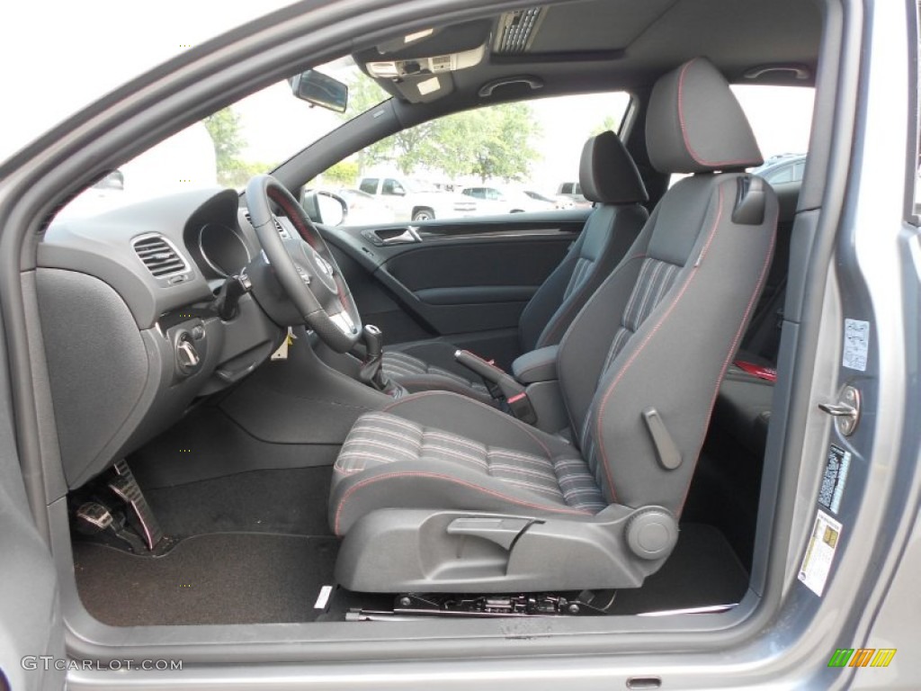 Interlagos Plaid Cloth Interior 2012 Volkswagen GTI 2 Door Photo #65462206