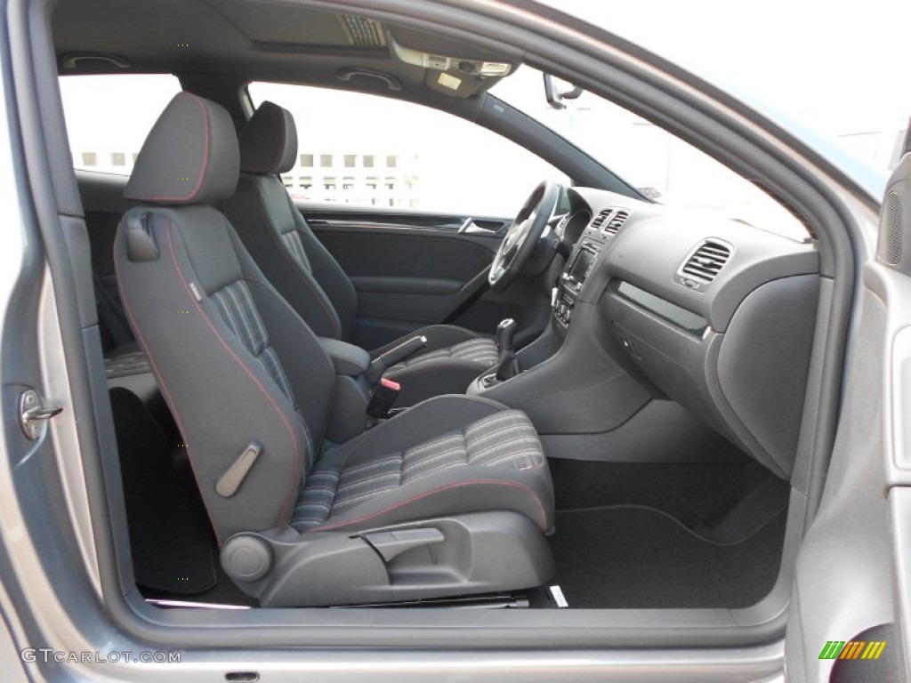 Interlagos Plaid Cloth Interior 2012 Volkswagen GTI 2 Door Photo #65462215