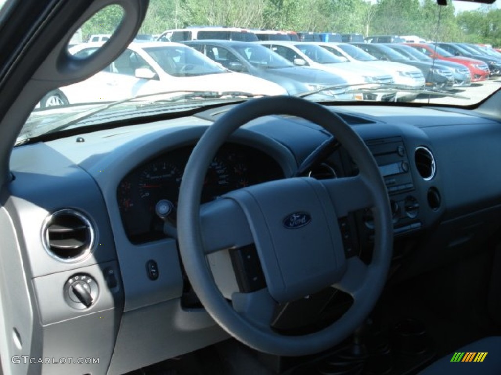 2004 F150 XLT SuperCab 4x4 - Dark Shadow Grey Metallic / Medium/Dark Flint photo #10