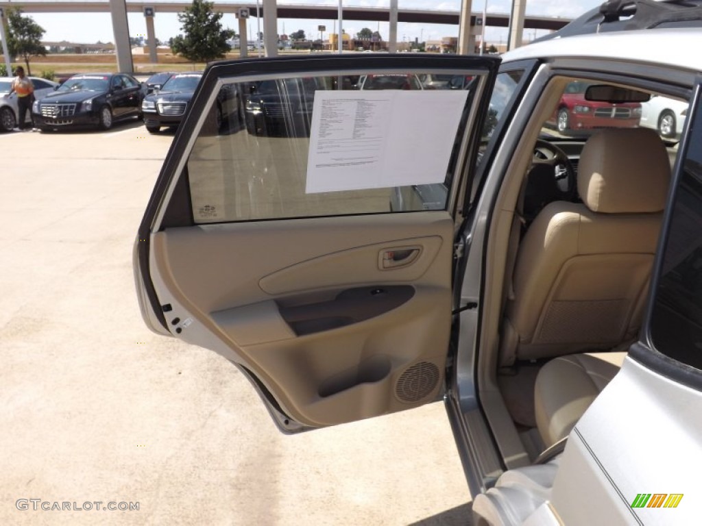 2007 Tucson Limited - Platinum Metallic / Beige photo #17