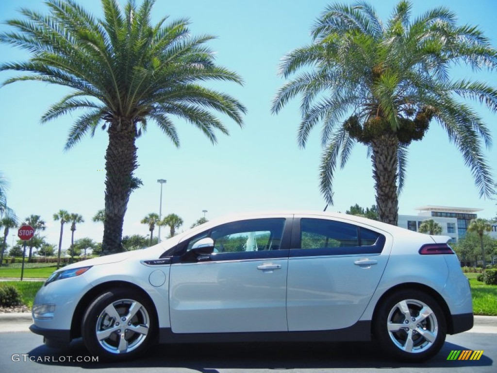 Silver Ice Metallic 2012 Chevrolet Volt Hatchback Exterior Photo #65462836