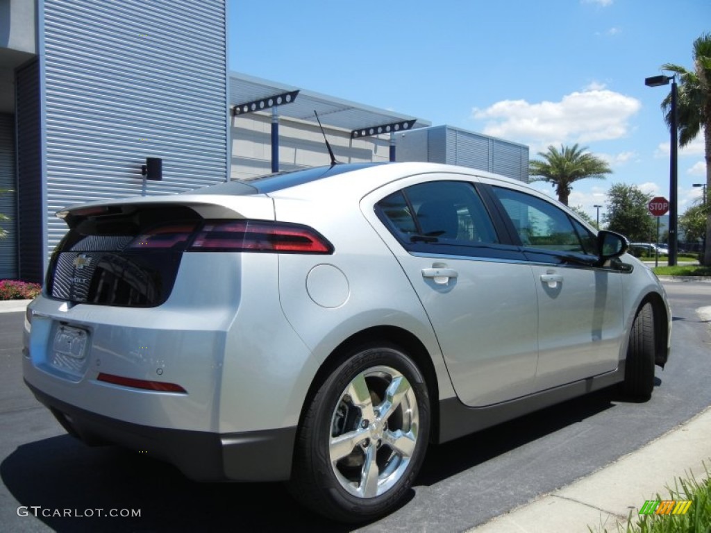 Silver Ice Metallic 2012 Chevrolet Volt Hatchback Exterior Photo #65462911