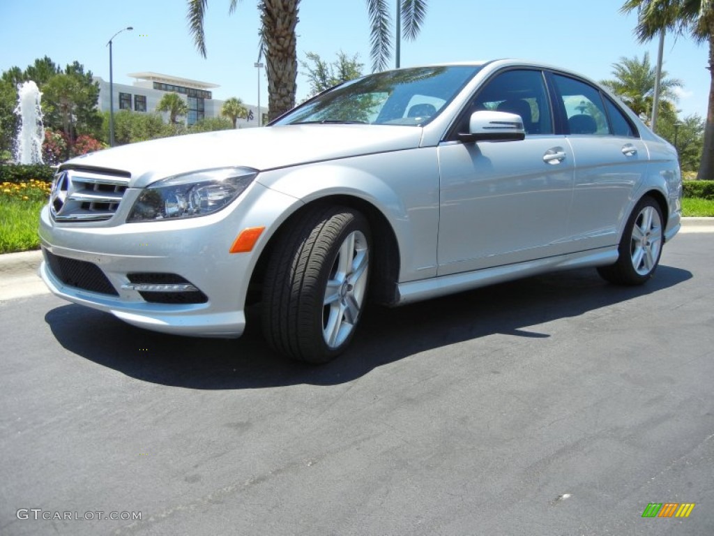 Iridium Silver Metallic 2011 Mercedes-Benz C 300 Sport Exterior Photo #65463363