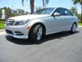 Iridium Silver Metallic 2011 Mercedes-Benz C 300 Sport Exterior