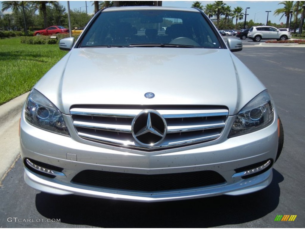 Iridium Silver Metallic 2011 Mercedes-Benz C 300 Sport Exterior Photo #65463373