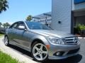 2008 Palladium Silver Metallic Mercedes-Benz C 350 Sport  photo #4