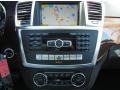 2012 Mercedes-Benz ML Black Interior Controls Photo