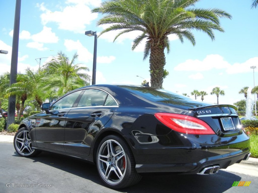 Black 2012 Mercedes-Benz CLS 63 AMG Exterior Photo #65464756