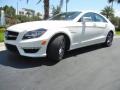 2012 Diamond White Metallic Mercedes-Benz CLS 63 AMG  photo #2