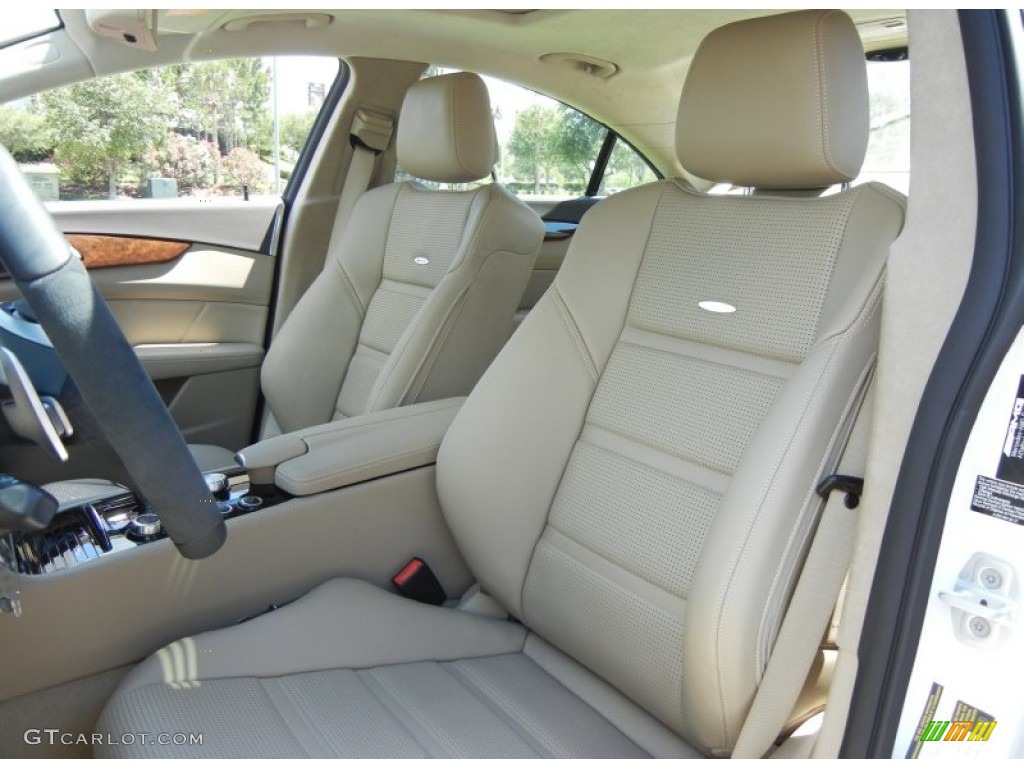 Almond/Mocha Interior 2012 Mercedes-Benz CLS 63 AMG Photo #65465068