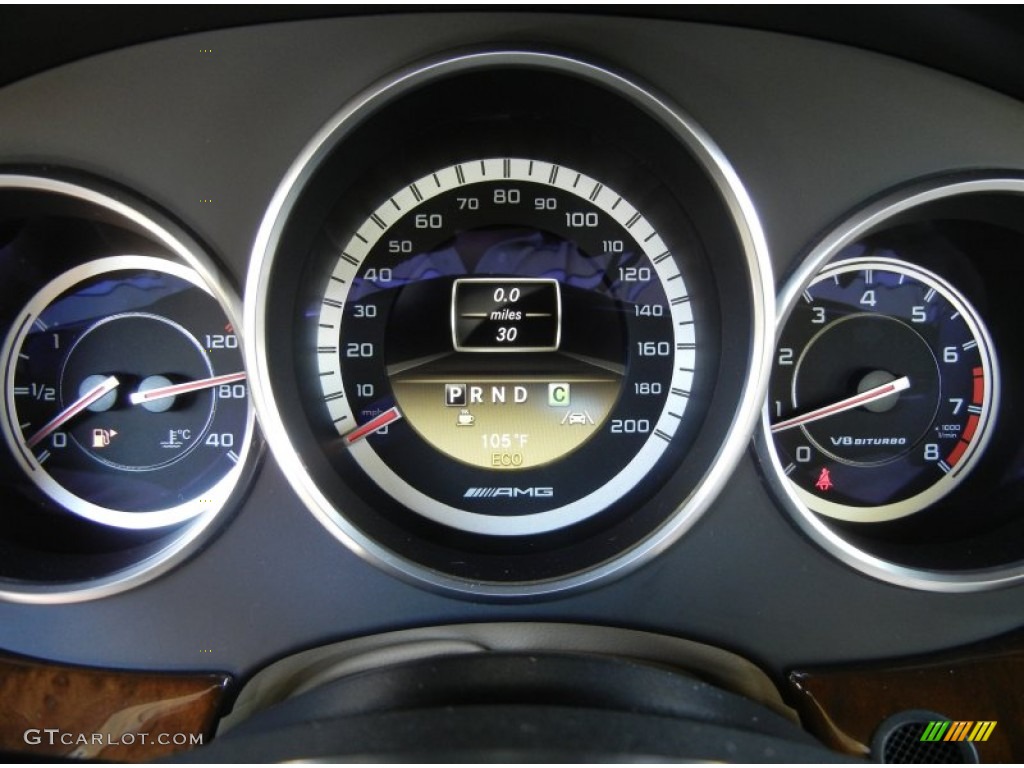 2012 Mercedes-Benz CLS 63 AMG Gauges Photo #65465164