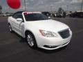 2011 Bright White Chrysler 200 Touring Convertible  photo #3