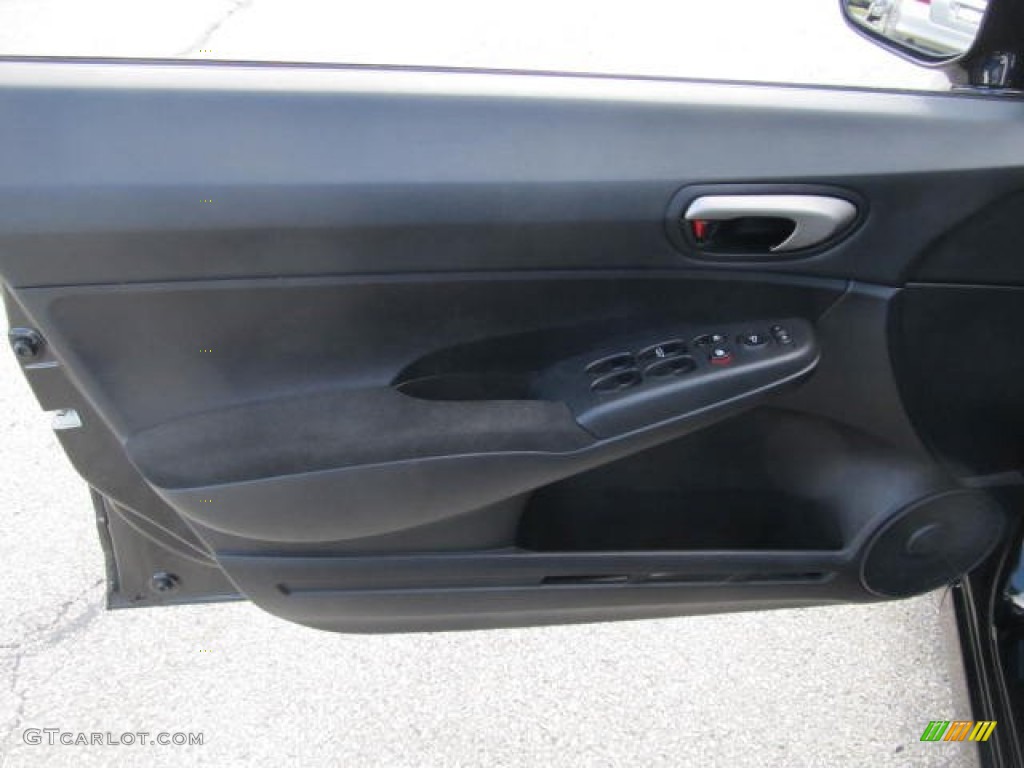 2010 Civic LX-S Sedan - Crystal Black Pearl / Black photo #7