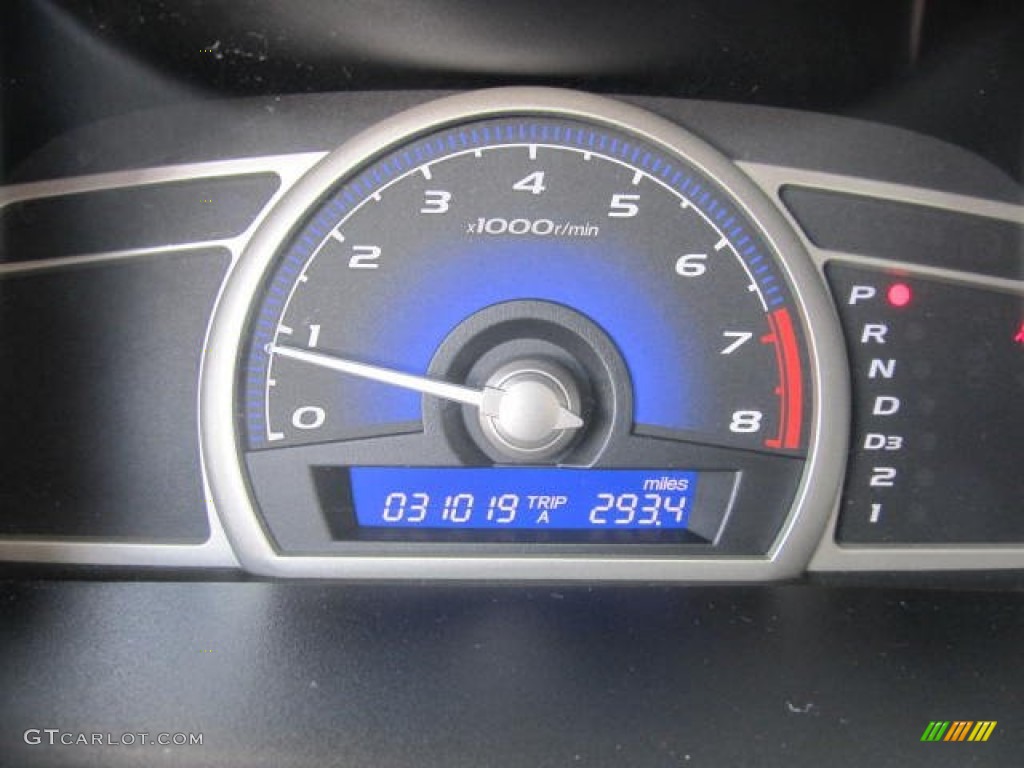 2010 Civic LX-S Sedan - Crystal Black Pearl / Black photo #15