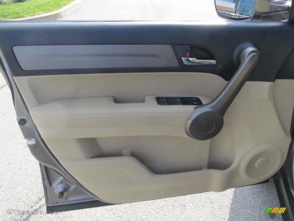 2009 CR-V EX-L 4WD - Urban Titanium Metallic / Ivory photo #6