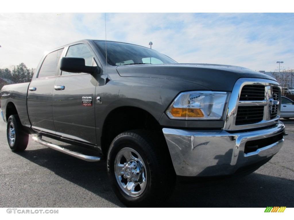 2011 Ram 2500 HD SLT Crew Cab 4x4 - Mineral Gray Metallic / Dark Slate/Medium Graystone photo #1