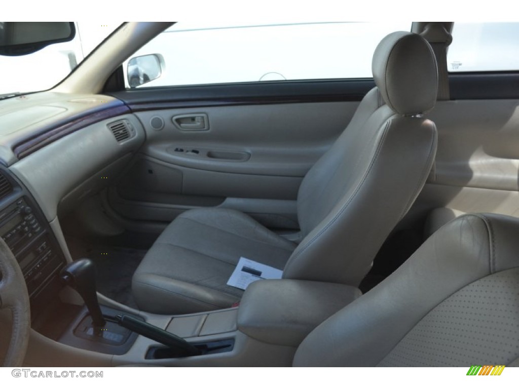 2000 Solara SE V6 Coupe - Diamond White Pearl / Ivory photo #4