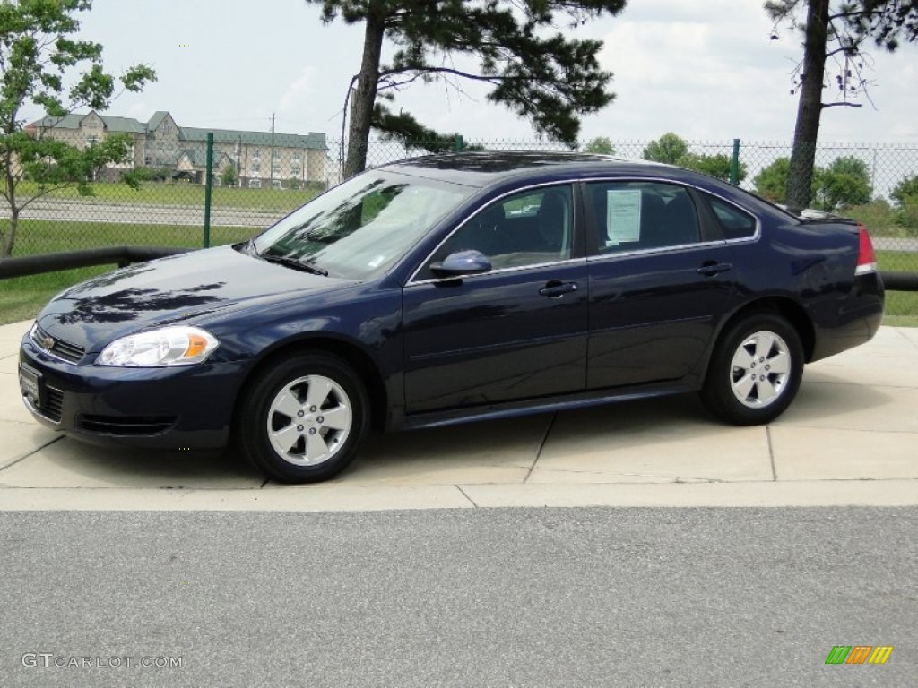 2011 Impala LS - Imperial Blue Metallic / Ebony photo #9