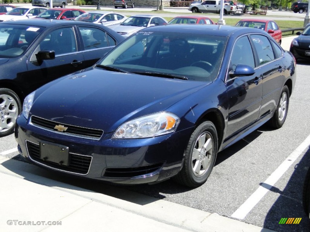2011 Impala LS - Imperial Blue Metallic / Ebony photo #36