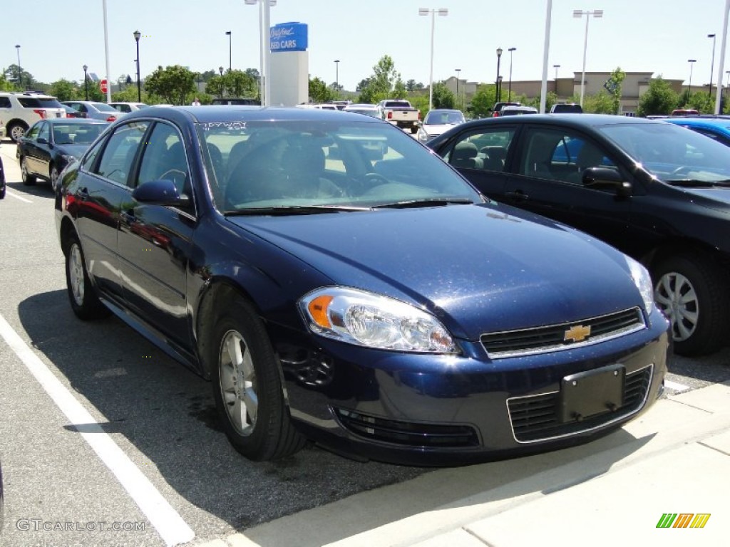 2011 Impala LS - Imperial Blue Metallic / Ebony photo #37