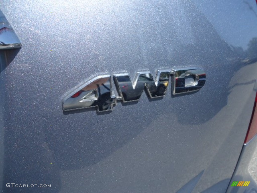 2010 CR-V EX-L AWD - Glacier Blue Metallic / Gray photo #45