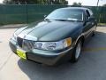 2000 Medium Charcoal Green Metallic Lincoln Town Car Executive  photo #7