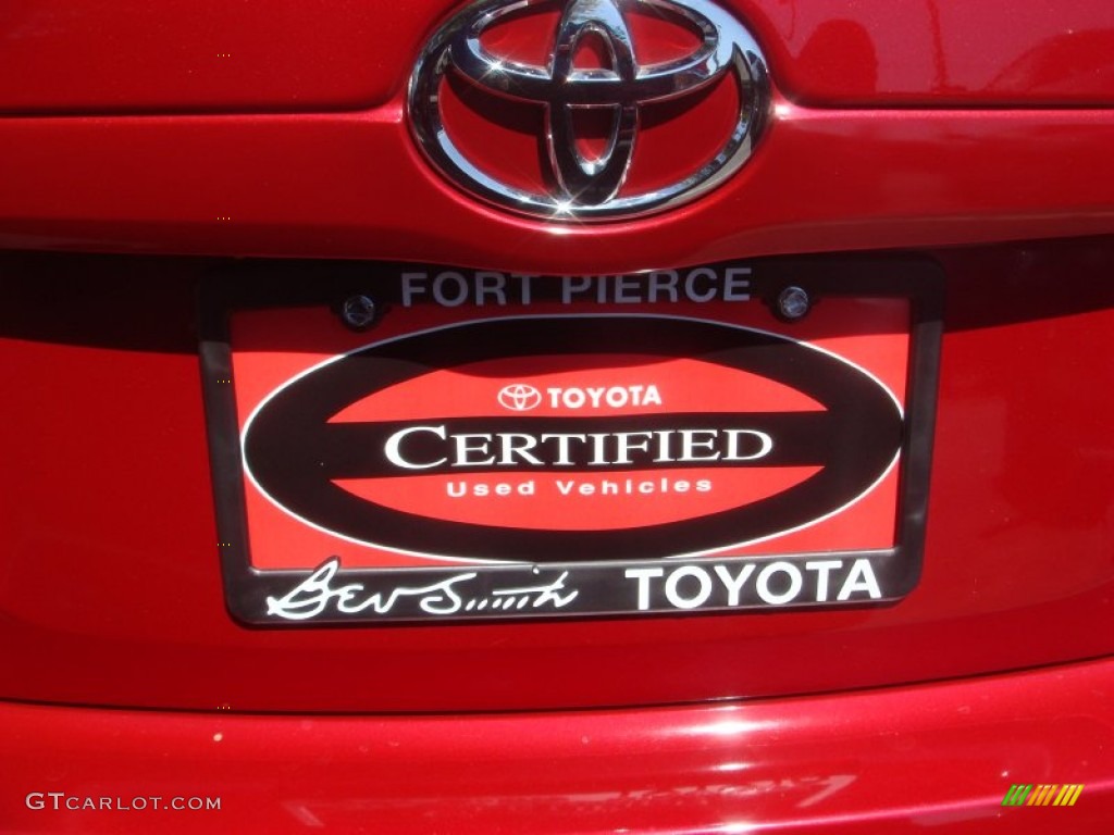 2008 Camry Hybrid - Barcelona Red Metallic / Bisque photo #8