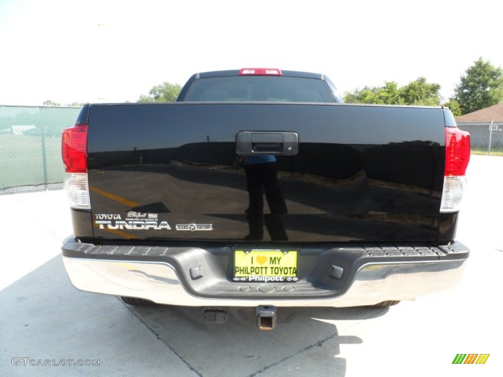2010 Tundra Texas Edition Double Cab - Black / Graphite Gray photo #4