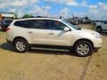 2012 White Diamond Tricoat Chevrolet Traverse LT  photo #4