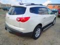 2012 White Diamond Tricoat Chevrolet Traverse LT  photo #6