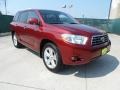 2008 Salsa Red Pearl Toyota Highlander Limited  photo #1