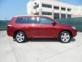 2008 Salsa Red Pearl Toyota Highlander Limited  photo #2