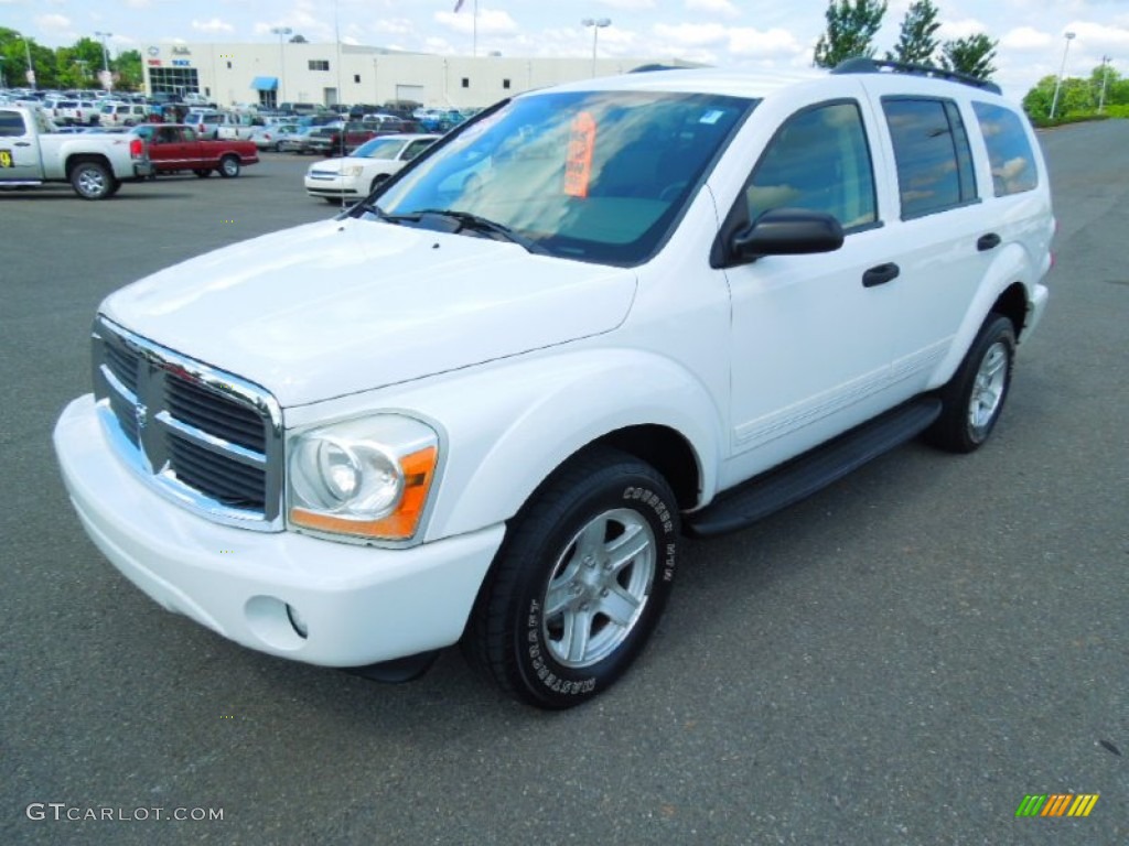 Bright White Dodge Durango