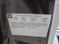 2007 Buick LaCrosse CX Info Tag