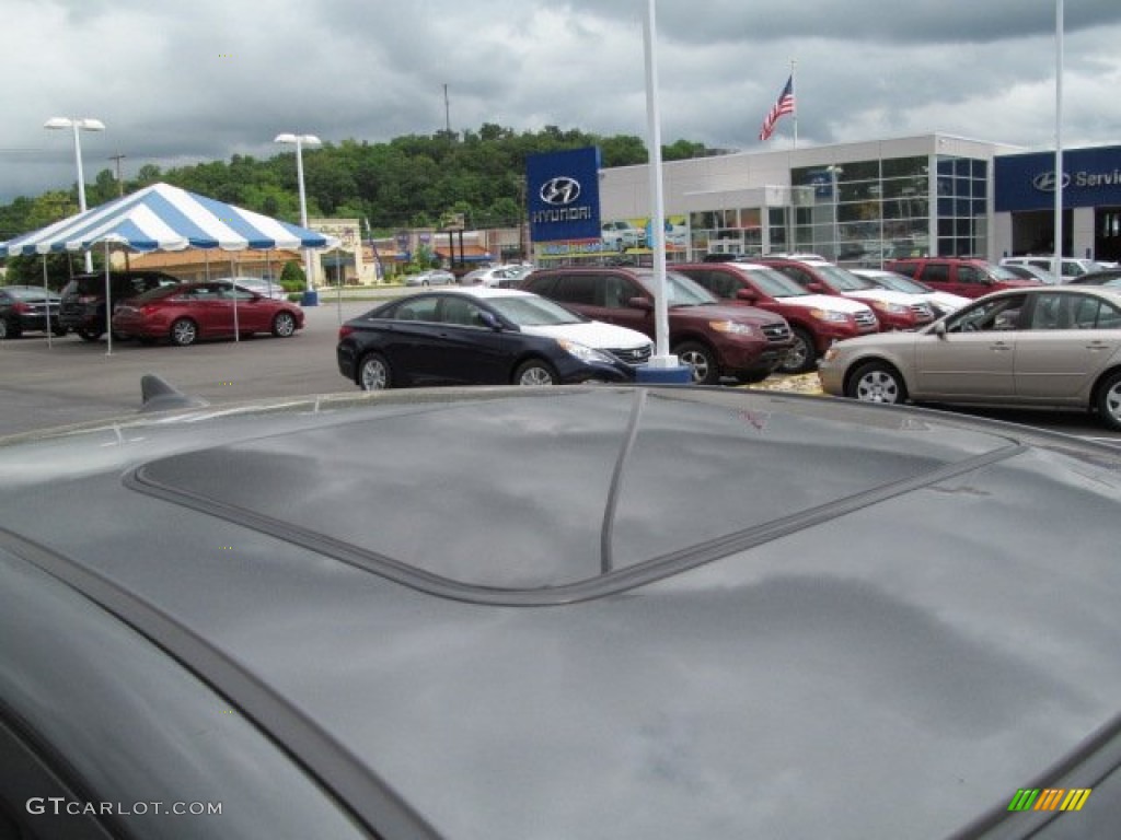 2009 Elantra SE Sedan - Carbon Gray / Gray photo #4