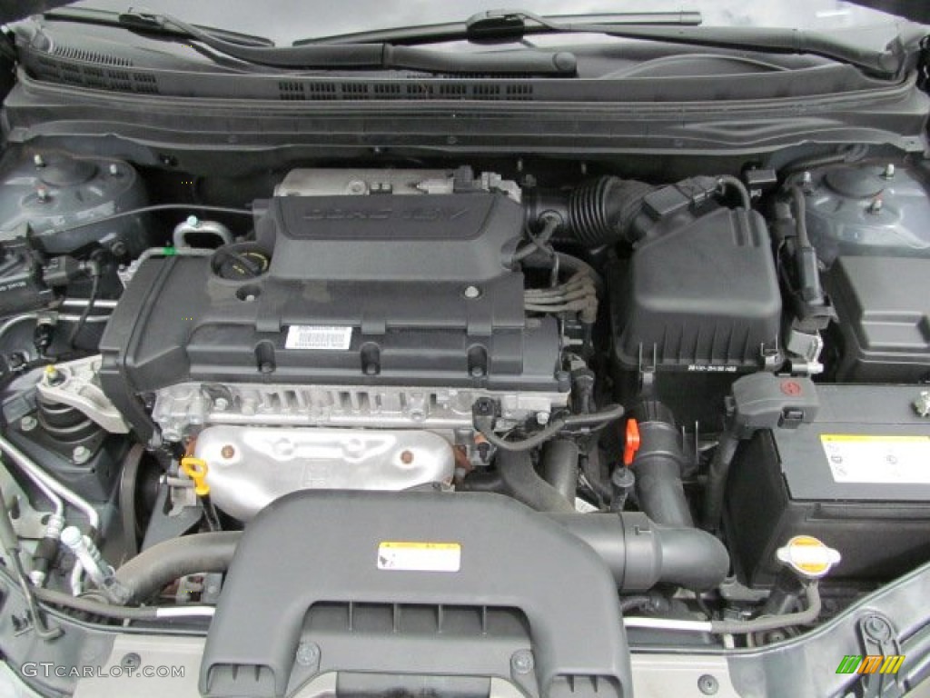 2009 Elantra SE Sedan - Carbon Gray / Gray photo #12