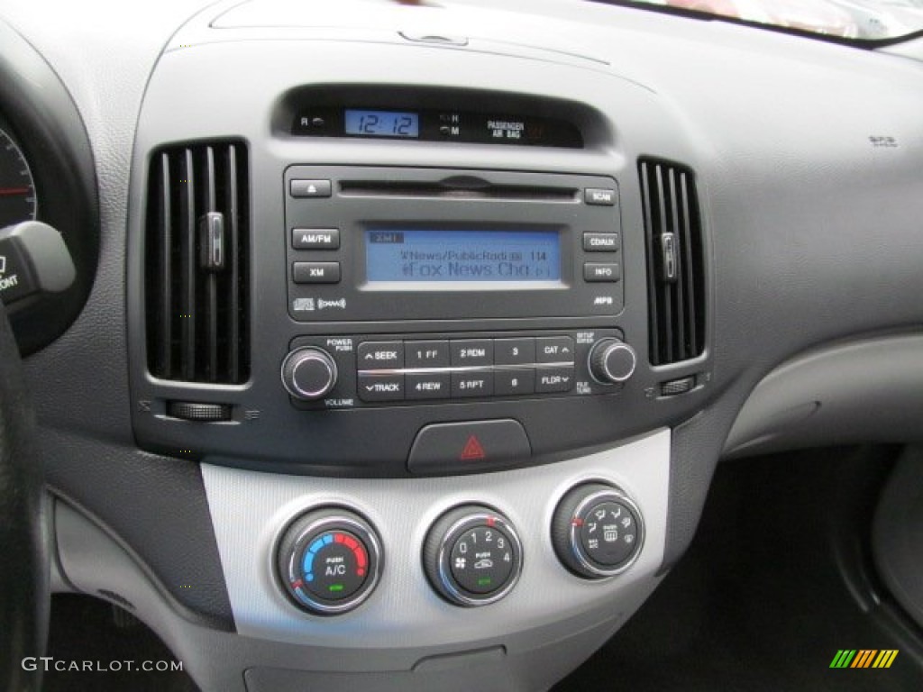2009 Elantra SE Sedan - Carbon Gray / Gray photo #19